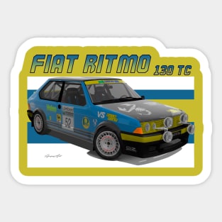 Abarth Fiat Ritmo 130 TC Sticker